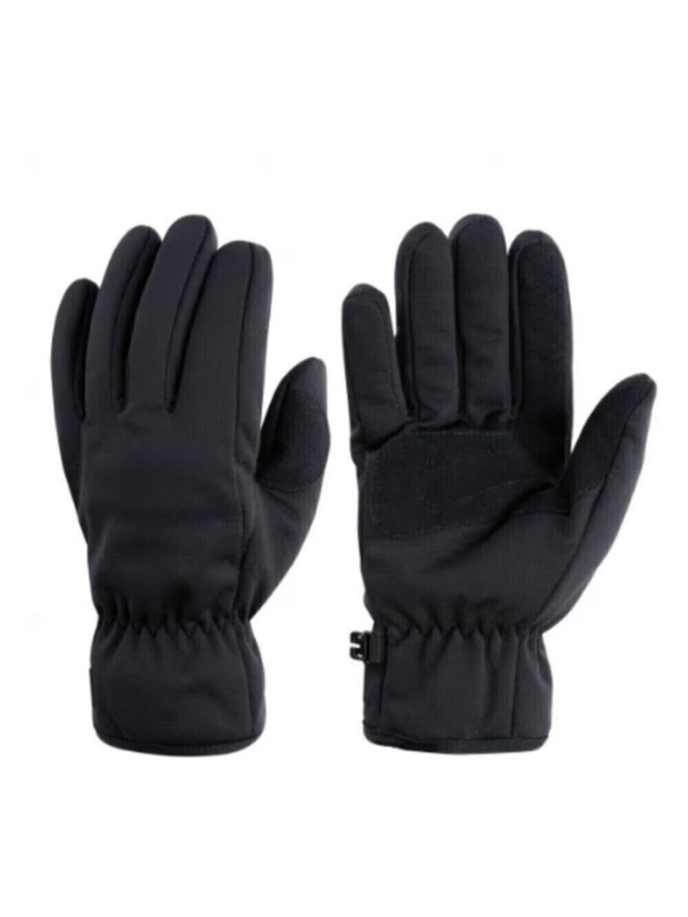 MEC Soche Midweight Black Fleece-Lined Softshell Gloves XXS 0438